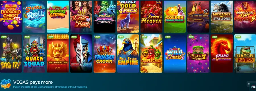 Vegas Hero – Vstupní bonus 10 000 Kč + 50FS